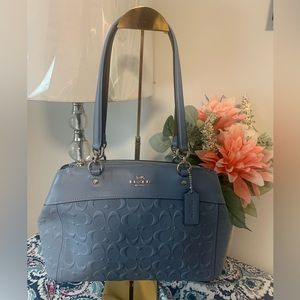 NEW COACH BROOKE CARRYALL IN SIGNATURE LEATHER